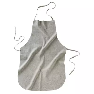 Sir Safety System MC6511A0U, Leather Apron Light Grey, image 1, gallery thumbnail