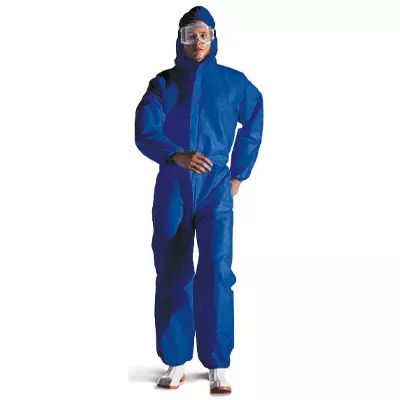 Sir Safety System MC3443, Chemstat Coverall Blue