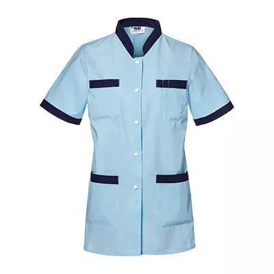 Sir Safety System MC2636, Fabiana Coat White/Cornflower Blue