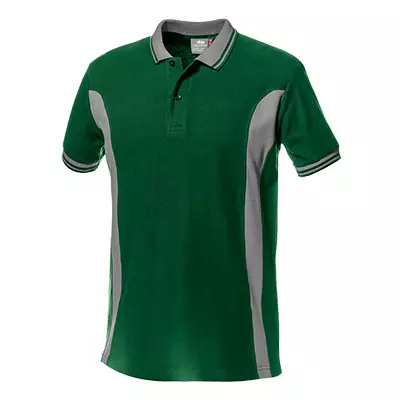 Sir Safety System MC3017SA, Luna Polo Shirt Bottle Green/Grey
