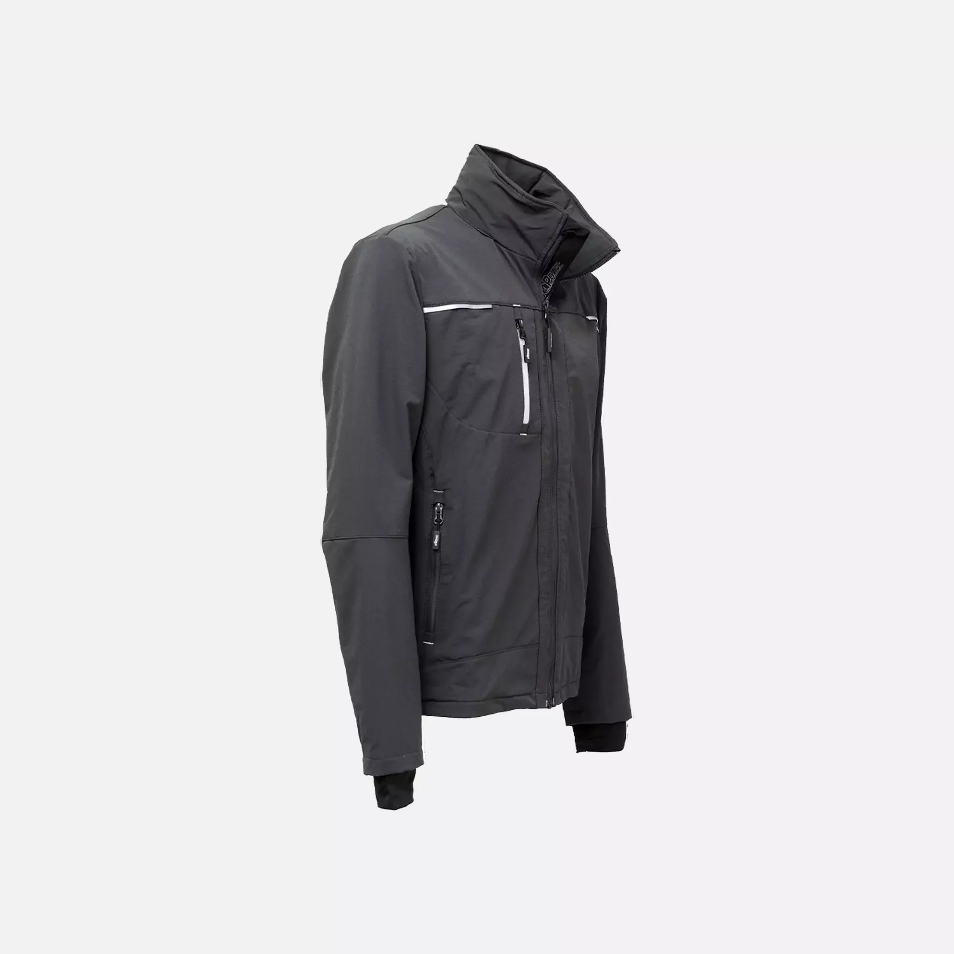 U-Power PE178AG, Pluton Asphalt Grey Stretch Jacke, image 5