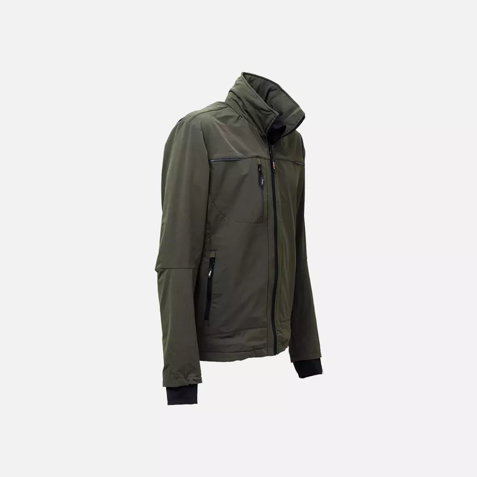U-Power PE178DG, Pluton Dark Green Stretch Jacke, image 5, gallery thumbnail