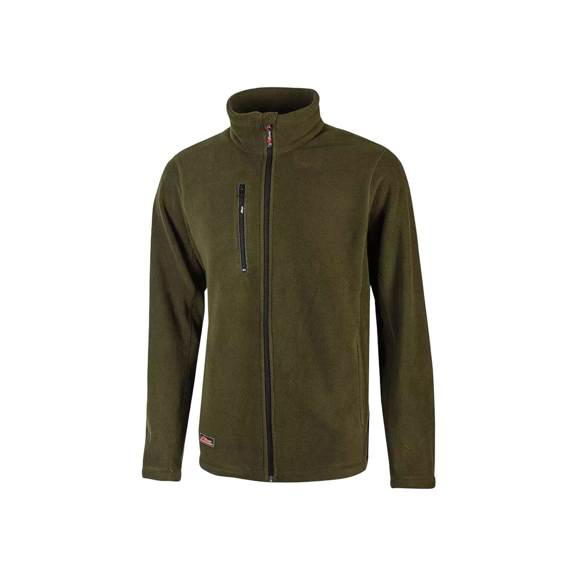 U-Power EY040DG, Warm Dark Green Fleece Jacket