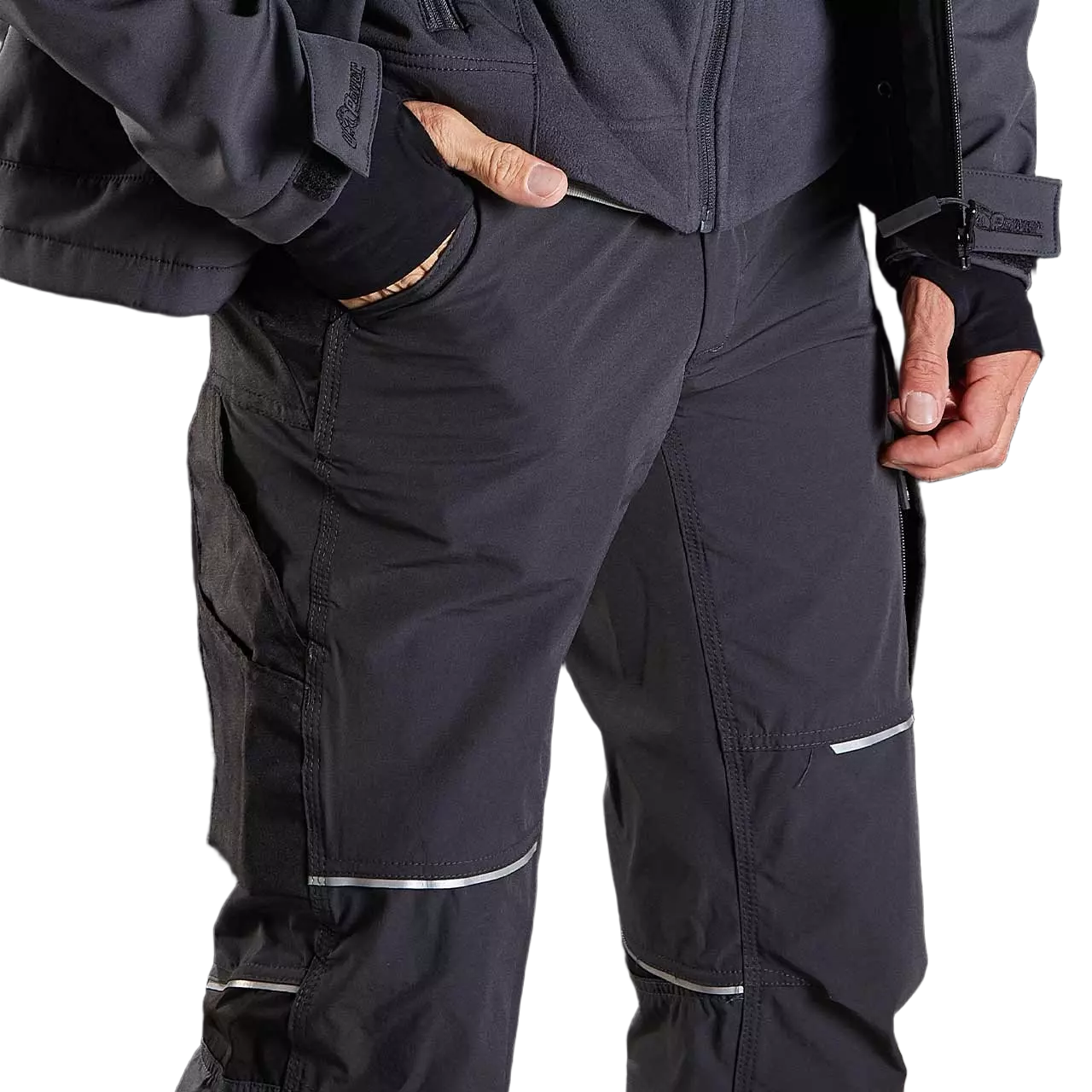 U-Power FU189AG, World Asphalt Grey Trousers, image 5