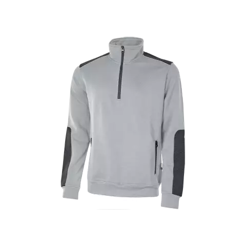 EY142GS, U-Power Cushy Grey Silver Sweatshirt