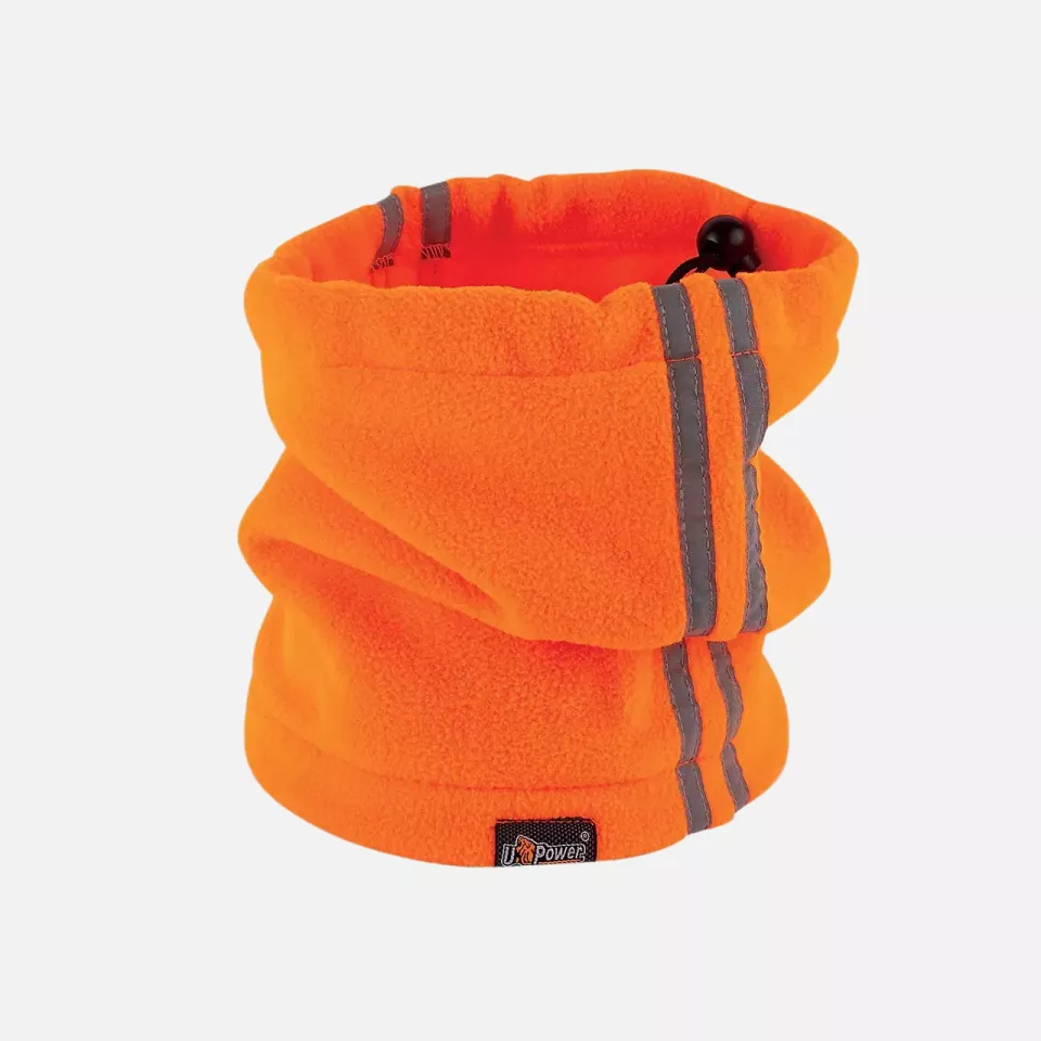 U-Power AC172OF-ALL, Scaldacollo Orange Fluo Fleece Neck Warmer, image 1, gallery thumbnail