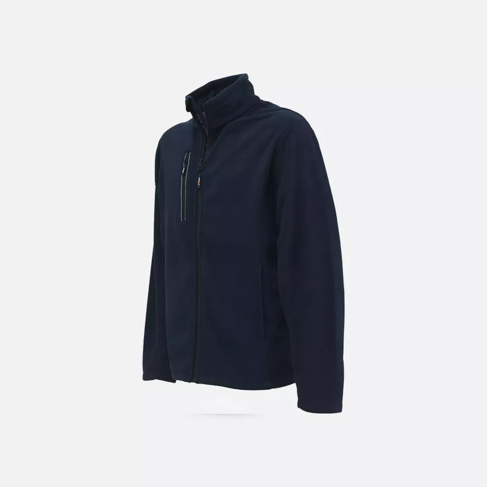 U-Power EY040DB, Warm Deep Blue Fleece Jacket, image 3, gallery thumbnail