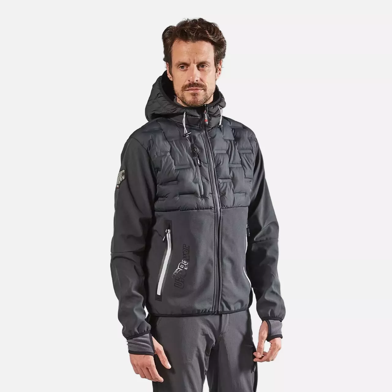 U-Power FU213GM, Spock Grey Meteorite Soft Shell, image 3