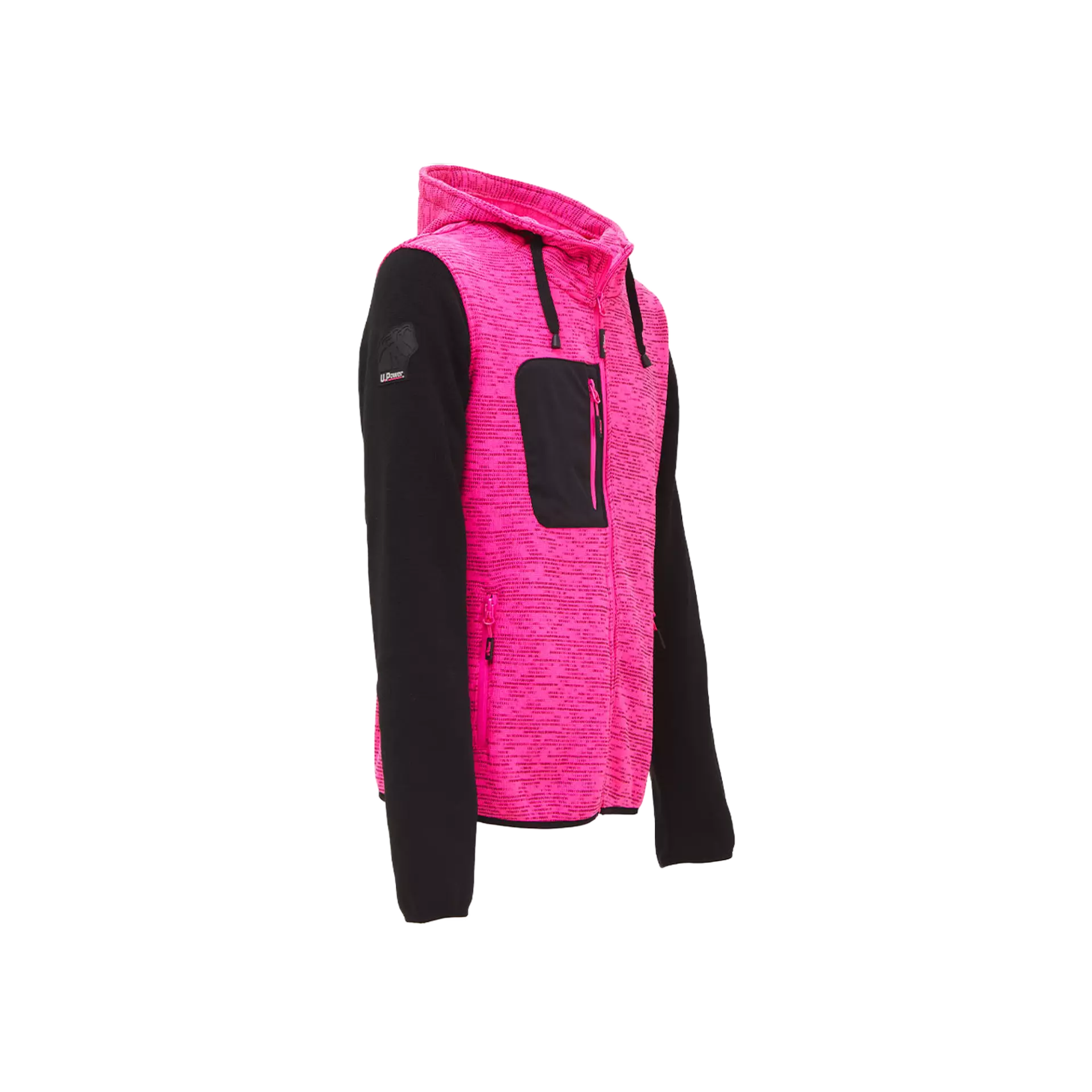 U-Power EY174BF, Rainbow Black/Fucsia Sweatshirt, image 6