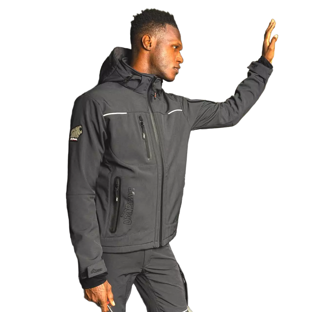 U-Power FU187AG, Space Asphalt Grey Soft Shell, image 8