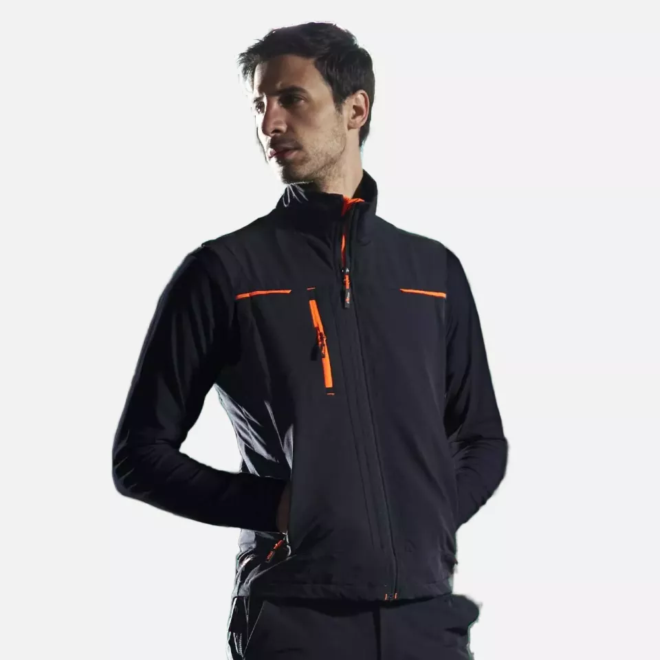 U-Power PE181DB, Saturn Deep Blue Work Vest, image 4, gallery thumbnail