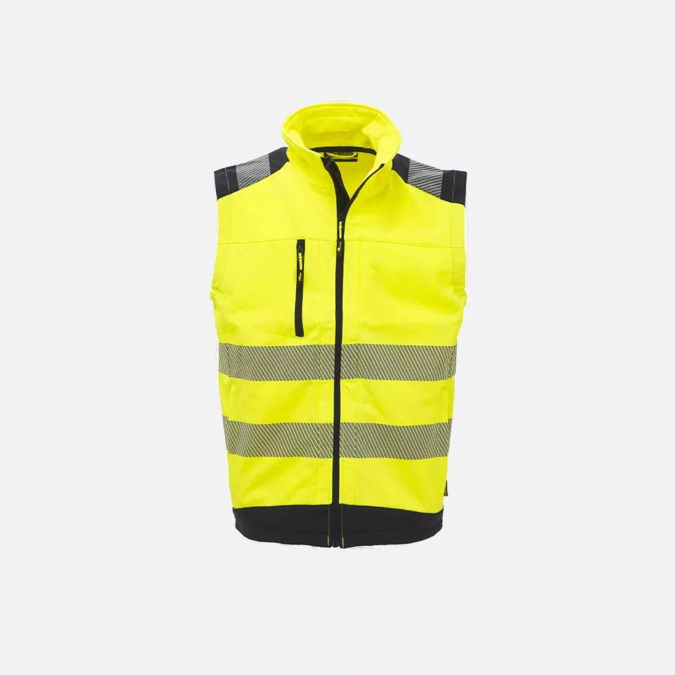 U-Power HL173YF, Dany Yellow Fluo Work Vest, image 2, gallery thumbnail