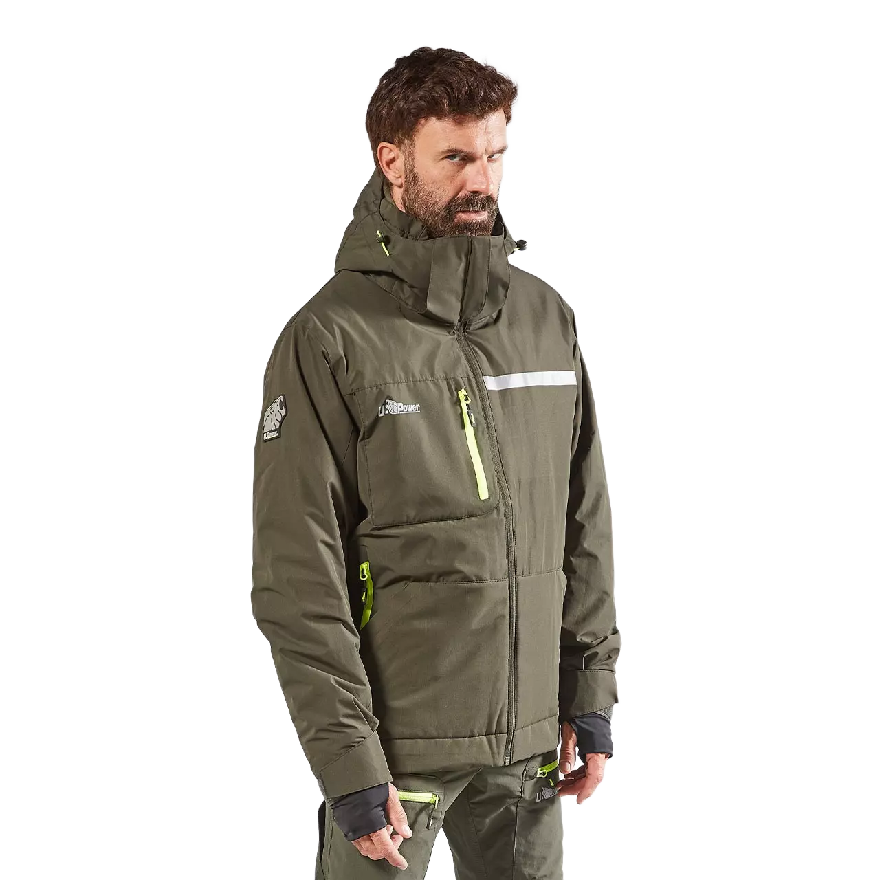 U-Power FU255DG, Wink Dark Green Arbeitsjacke, image 6