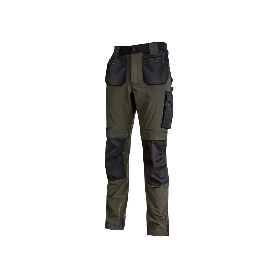 U-Power PE251DG, Atom Fly Short Dark Green Trousers, image 1, gallery thumbnail