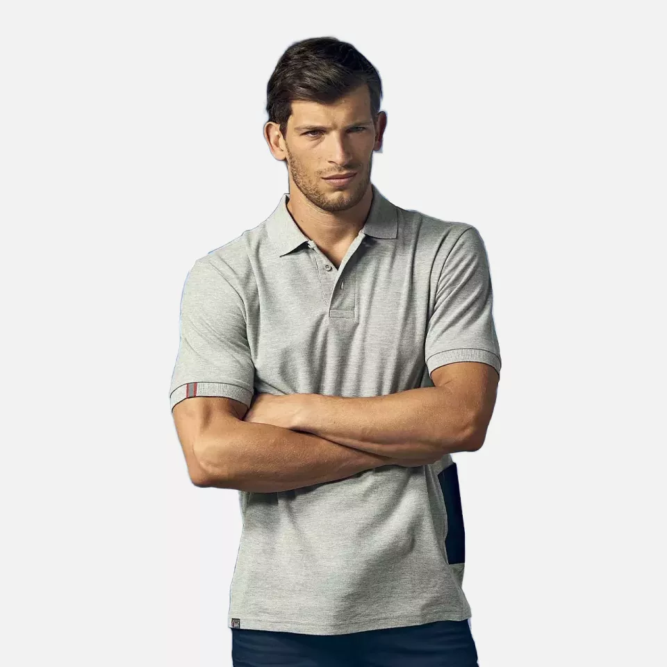 U-Power EY125GS, Gap Grey Silver Poloshirt, image 8, gallery thumbnail