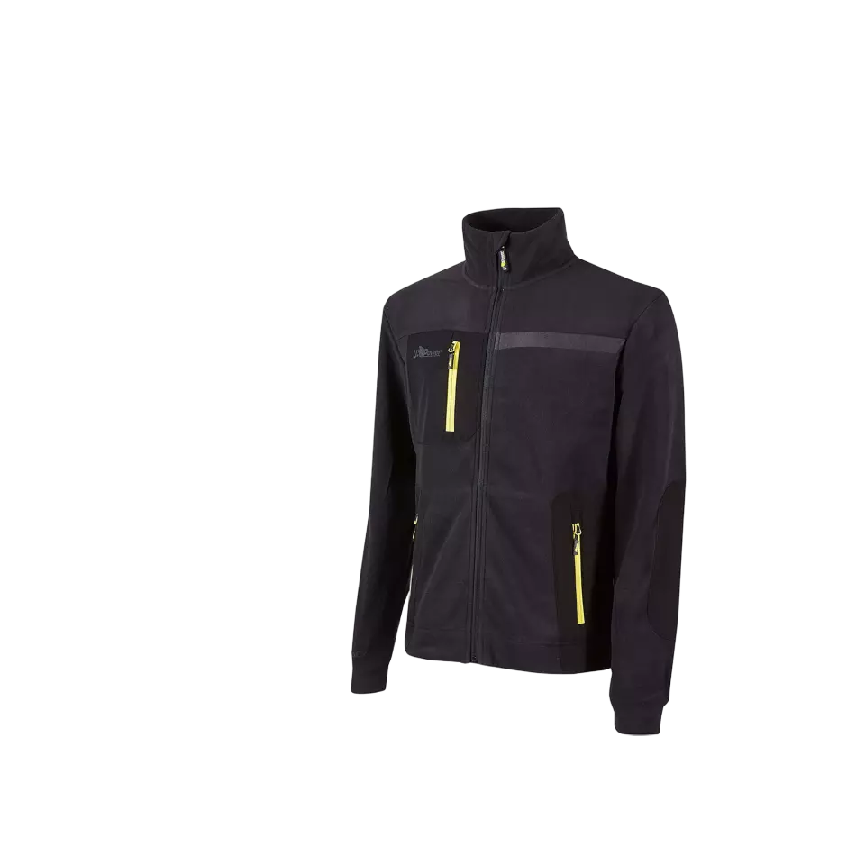 U-Power FU225BC, Venus Black Carbon Fleecejacke, image 2, gallery thumbnail