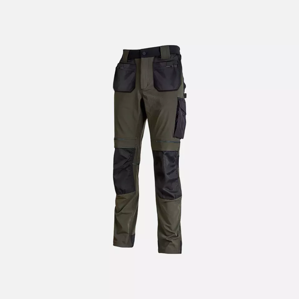 U-Power PE251DG, Atom Fly Short Dark Green Trousers, image 1, gallery thumbnail