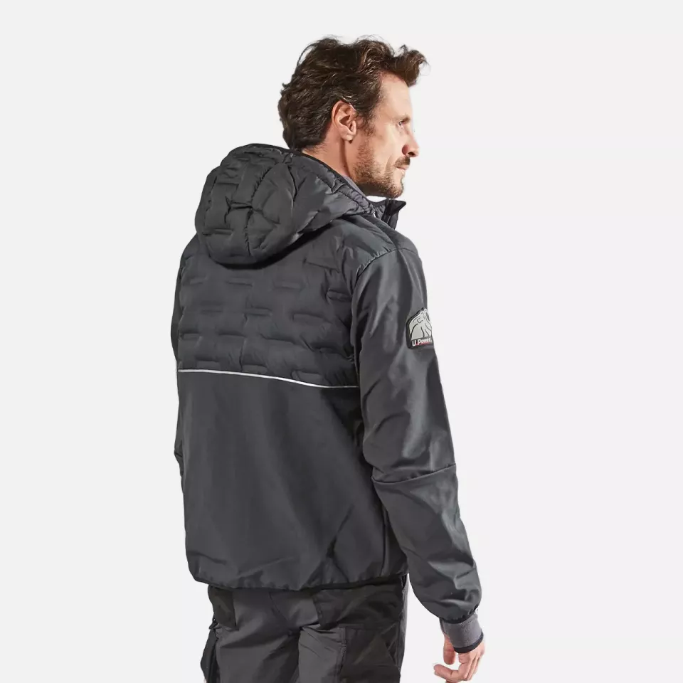 U-Power FU213GM, Spock Grey Meteorite Soft Shell, image 5, gallery thumbnail