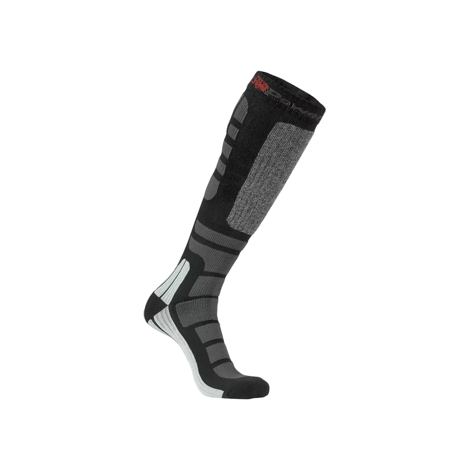 U-Power SK046BC, Sky Black Carbon Knee Sock, image 1, gallery thumbnail
