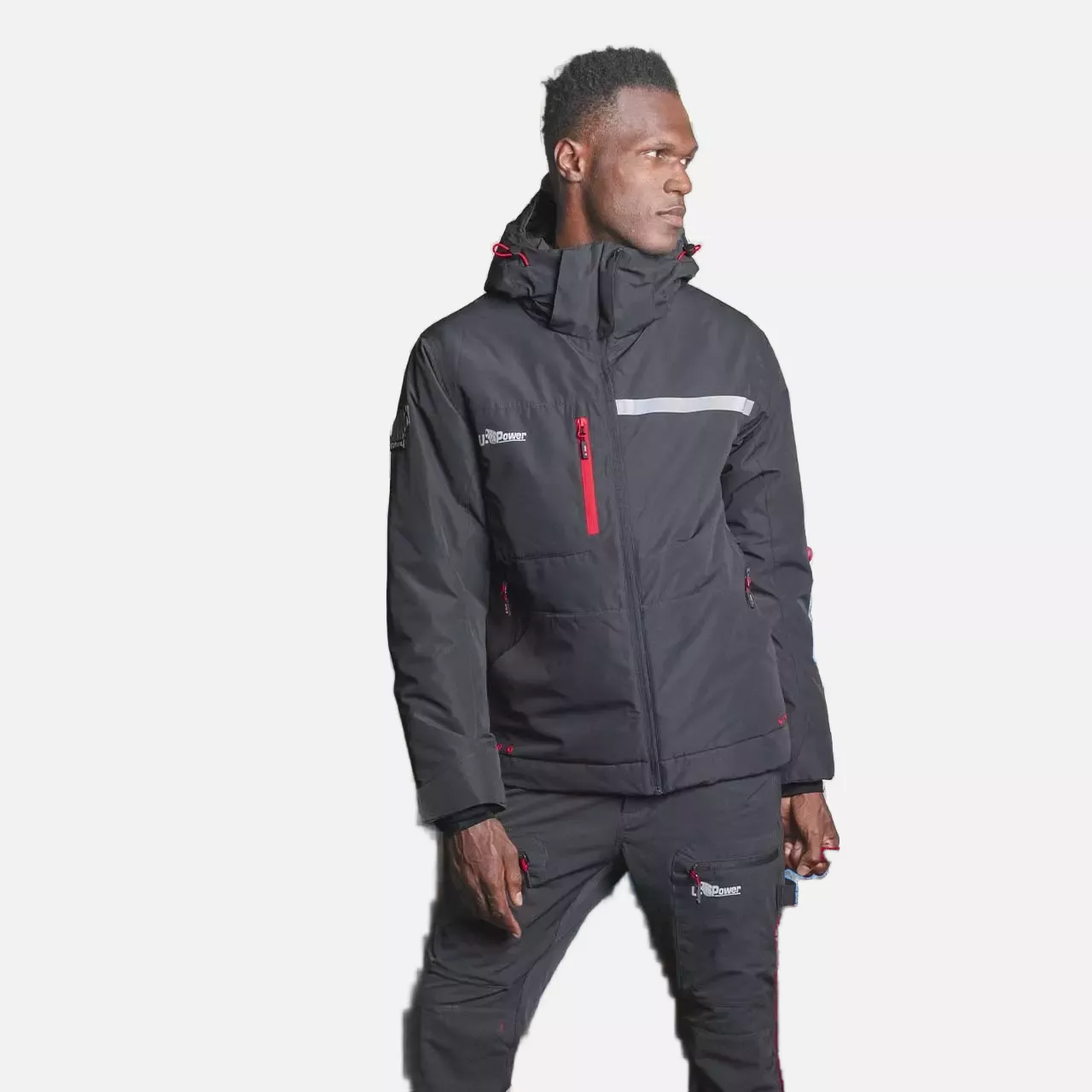 U-Power FU255AG, Wink Asphalt Grey Work Jacket, image 6