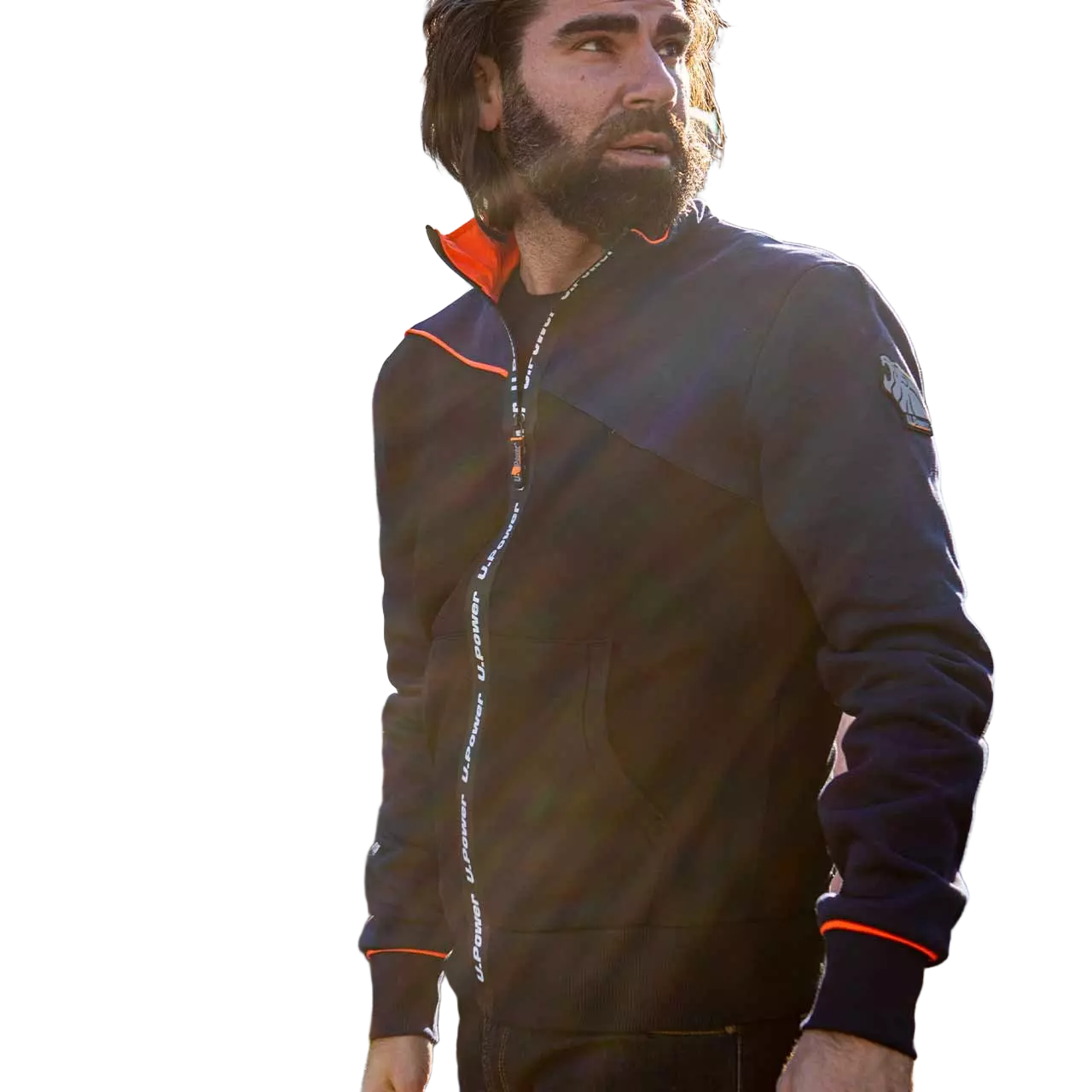 U-Power EY243DB, Uranus Deep Blue Sweatshirt, image 3