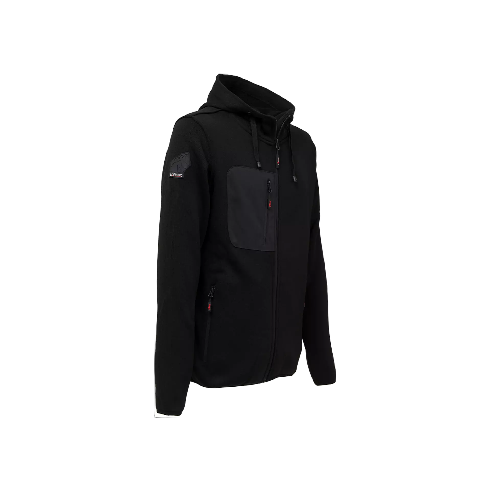 U-Power EY174BC, Rainbow Black Carbon Sweatshirt, image 4