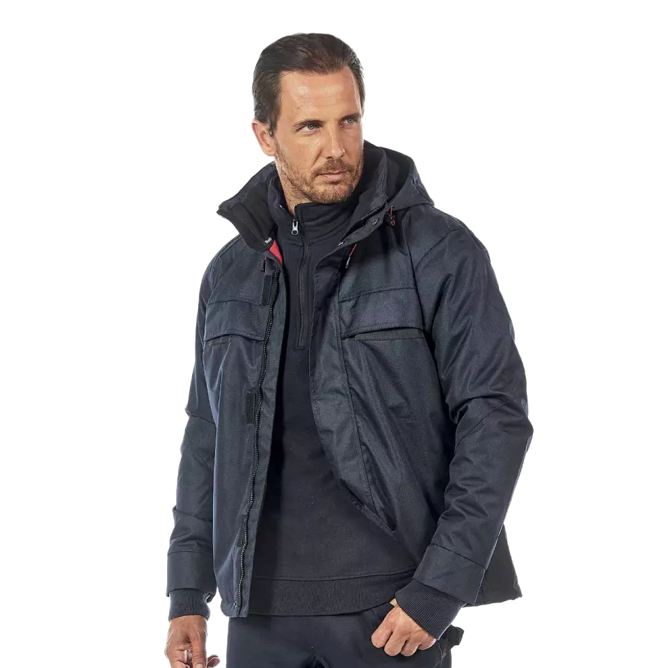 U-Power DW026DB, Snow Deep Blue Jacket, image 2, gallery thumbnail
