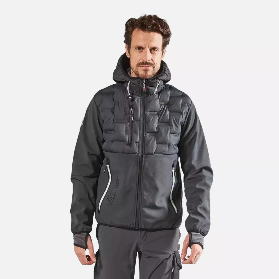 U-Power FU213GM, Spock Grey Meteorite Soft Shell, image 2, gallery thumbnail