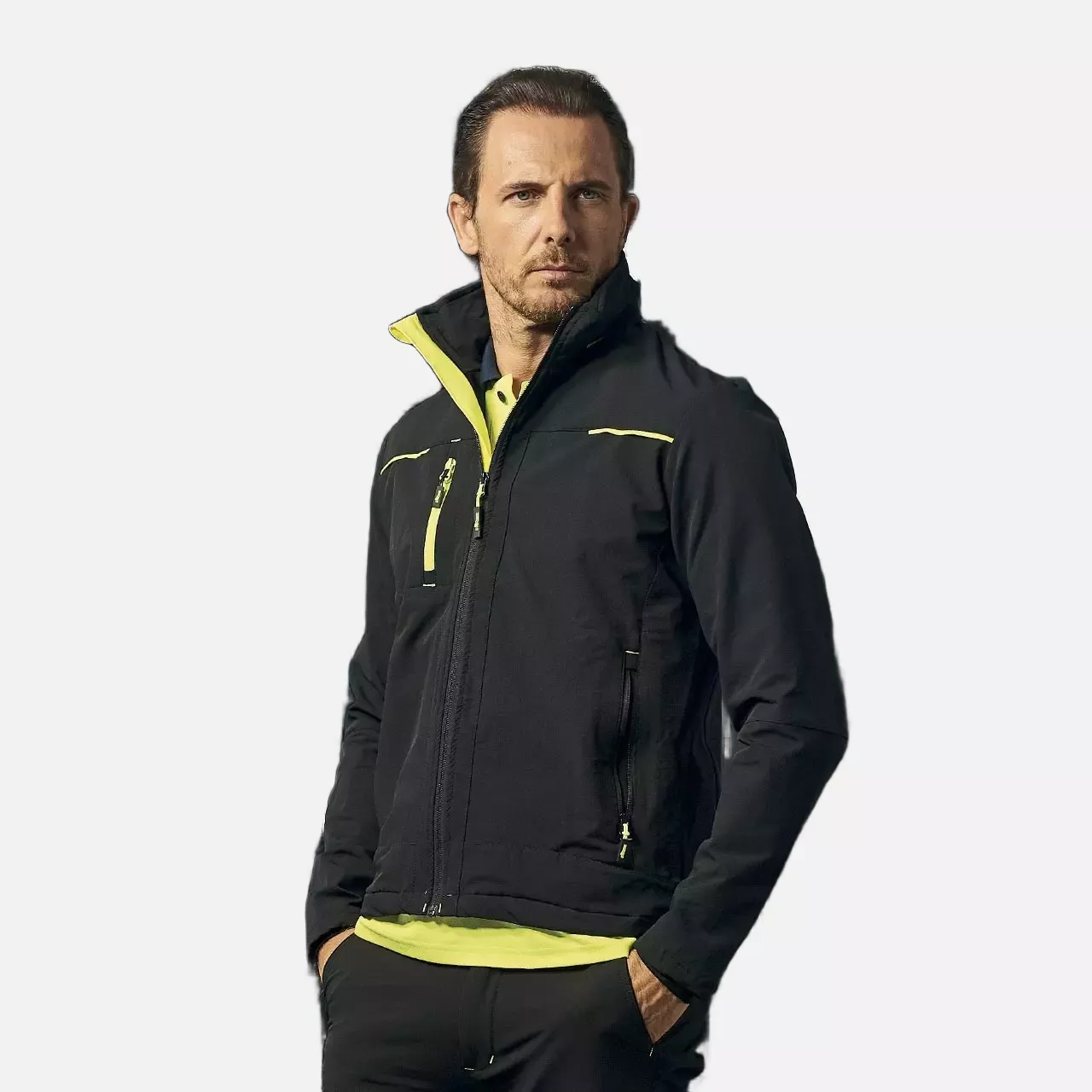 U-Power PE178BC, Pluton Black Carbon Stretch Jacke, image 6