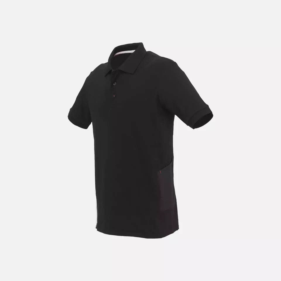 U-Power EY125BC, Gap Black Carbon Polo Shirt, image 3, gallery thumbnail