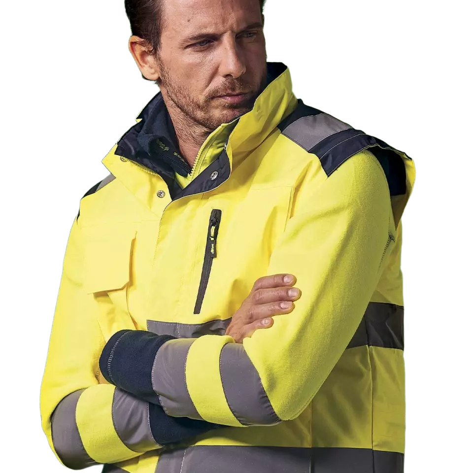 U-Power HL159YF, Prime Yellow Fluo Arbeitsweste, image 4, gallery thumbnail