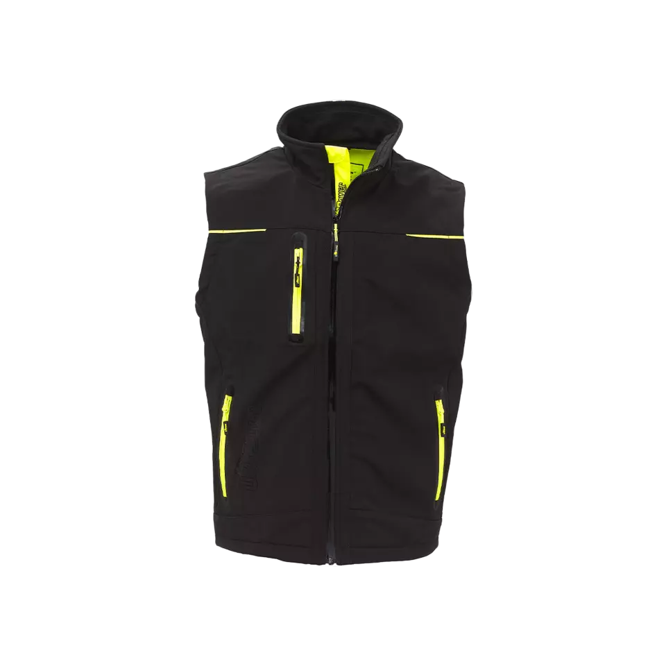 Material · Polyester, Spandex, Softshell feature highlight