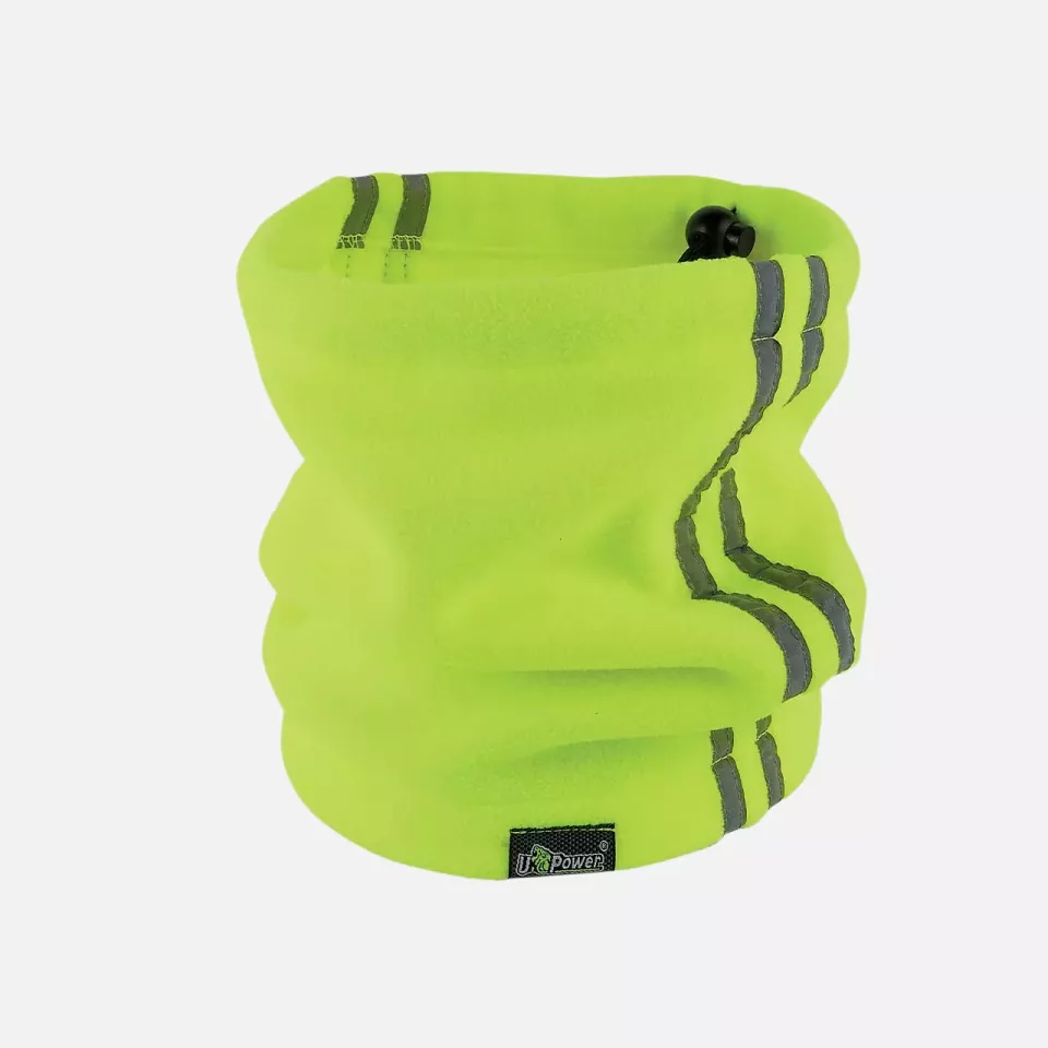 U-Power AC172YF-ALL, Scaldacollo Yellow Fluo Fleece Neck Warmer, image 1, gallery thumbnail