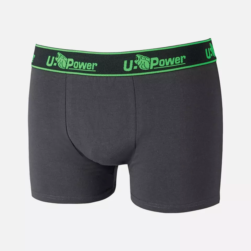 U-Power SK284AG, Boxer Asphalt Grey Boxer Shorts, image 1, gallery thumbnail