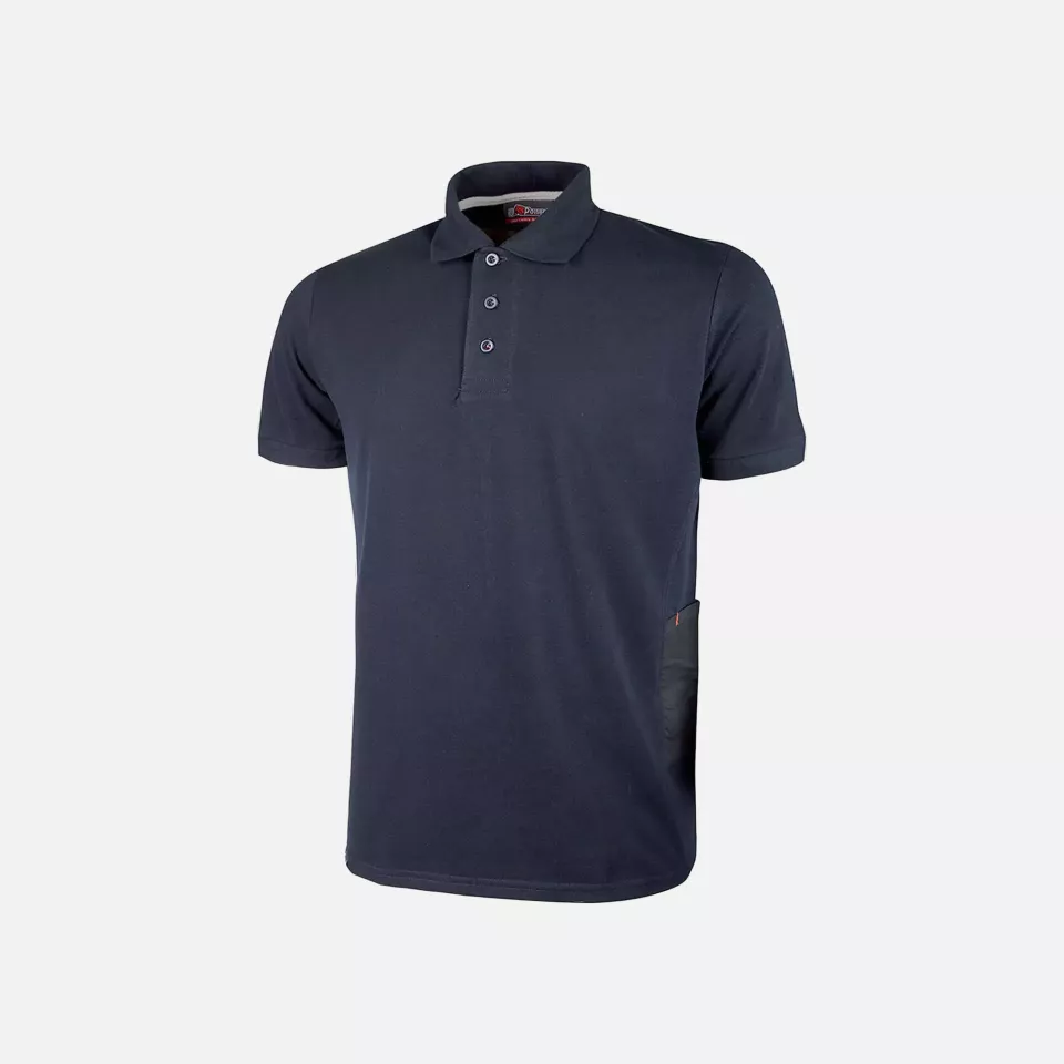 U-Power EY125DB, Gap Deep Blue Polo Shirt, image 1, gallery thumbnail