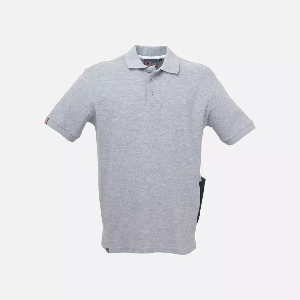U-Power EY125GS, Gap Grey Silver Poloshirt, image 2, gallery thumbnail