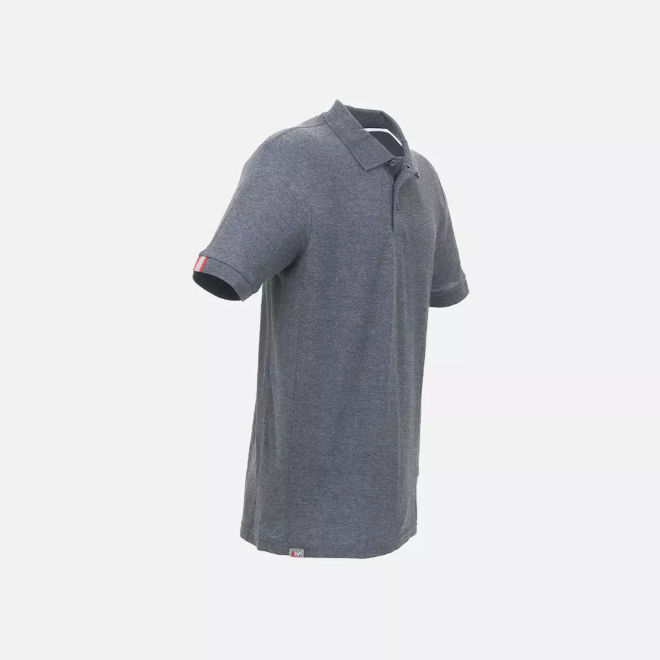 U-Power EY125GM, Gap Grey Meteorite Polo Shirt, image 6, gallery thumbnail