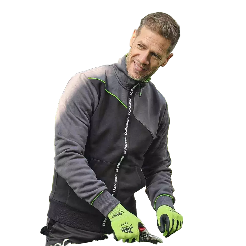 U-Power EY243AG, Uranus Asphalt Grey Sweatshirt, image 5, gallery thumbnail