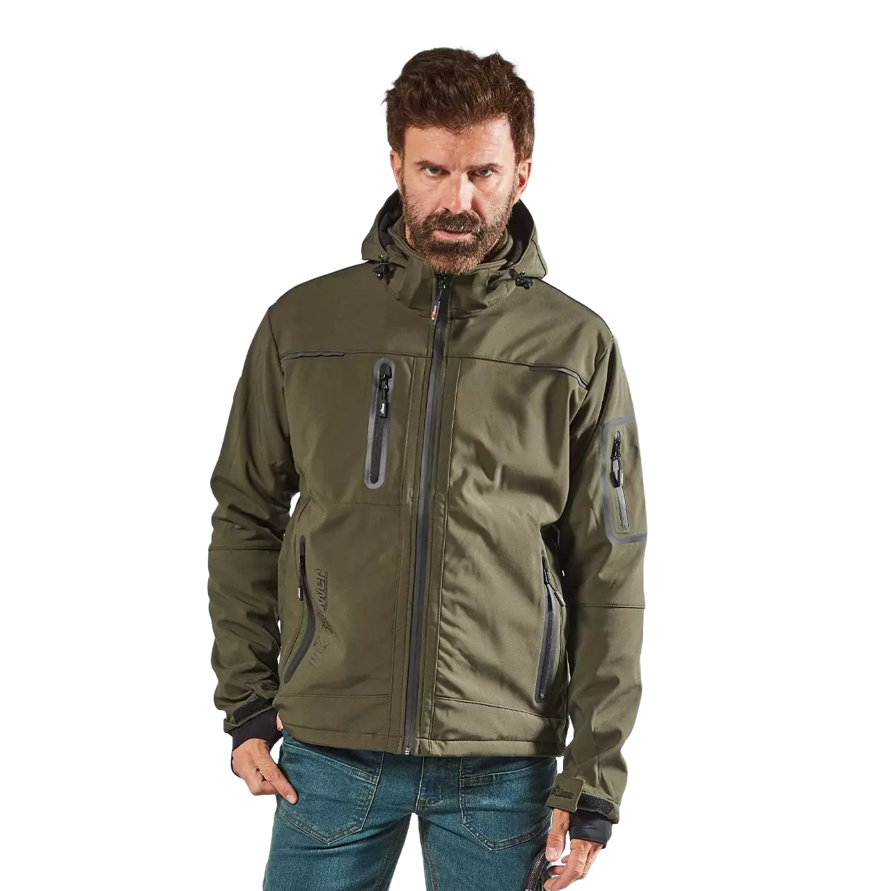 U-Power FU187DG, Space Dark Green Soft Shell, image 2