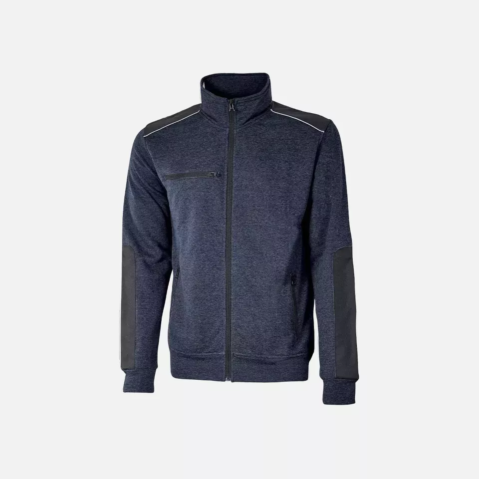 U-Power EY129DB, Snug Deep Blue Sweatshirt, image 1, gallery thumbnail