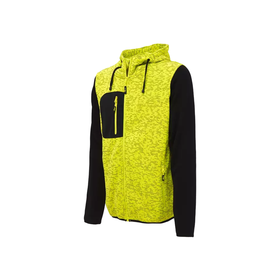 U-Power EY174YF, Rainbow Yellow Fluo Sweatshirt, image 3, gallery thumbnail