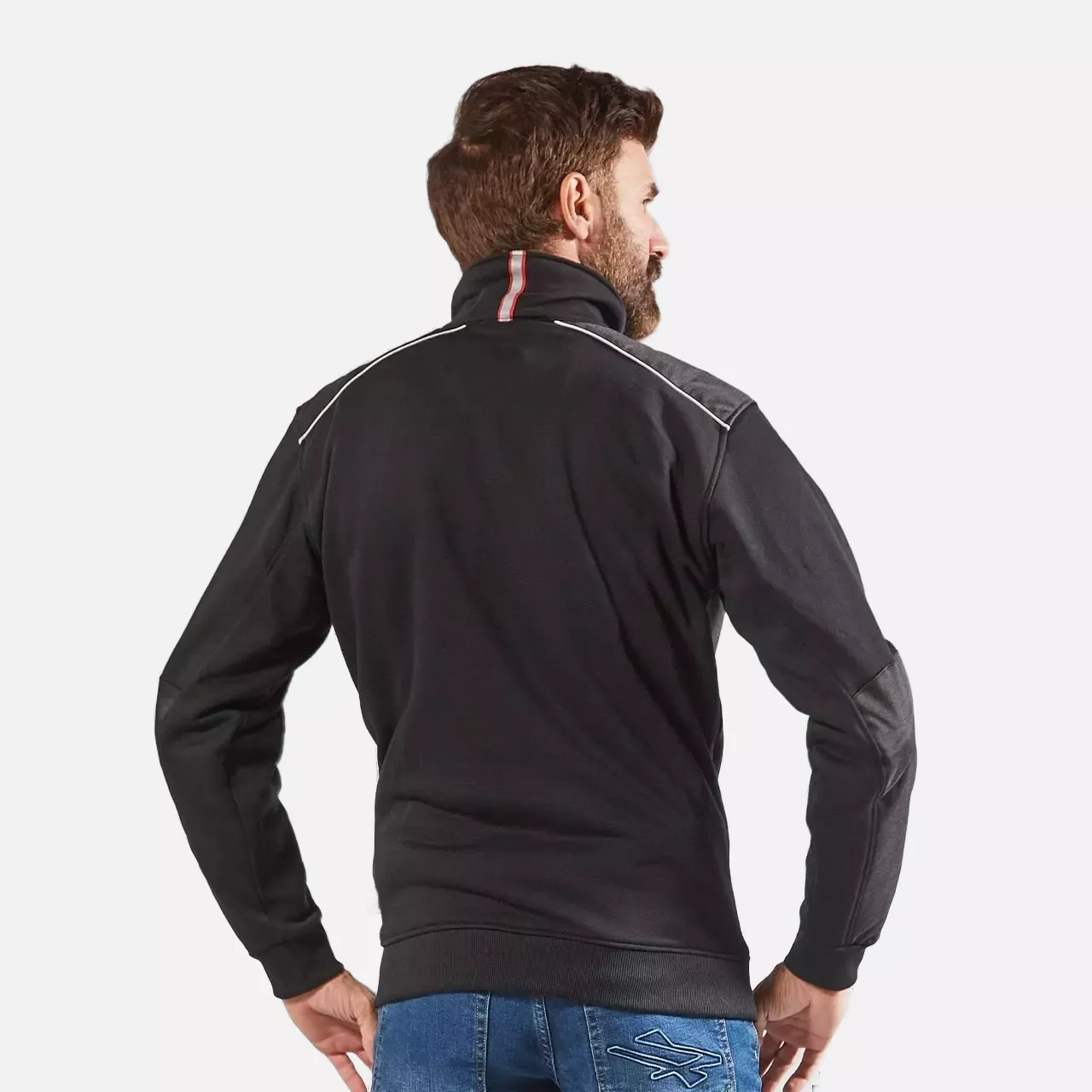 U-Power EY142BC, Cushy Black Carbon Sweatshirt, image 4