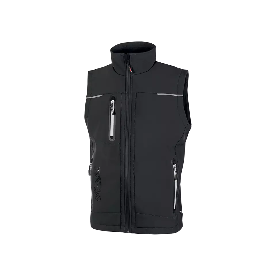 U-Power FU188AG, Universe Asphalt Grey Work Vest, image 1, gallery thumbnail