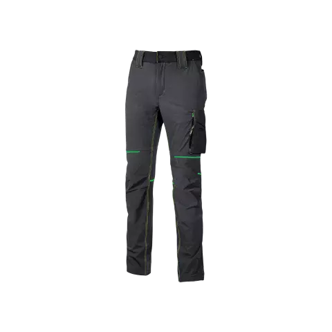 U-Power World Asphalt Grey/Green Trousers