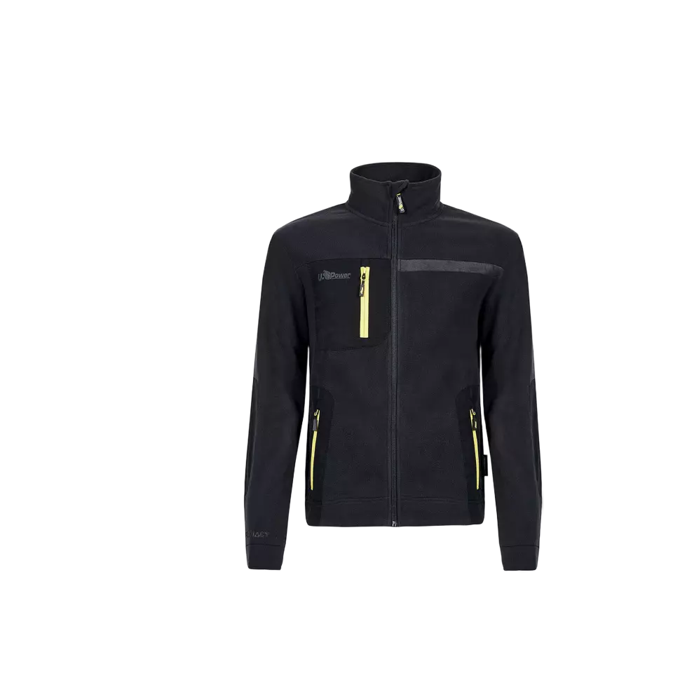 U-Power FU225BC, Venus Black Carbon Fleecejacke, image 1, gallery thumbnail