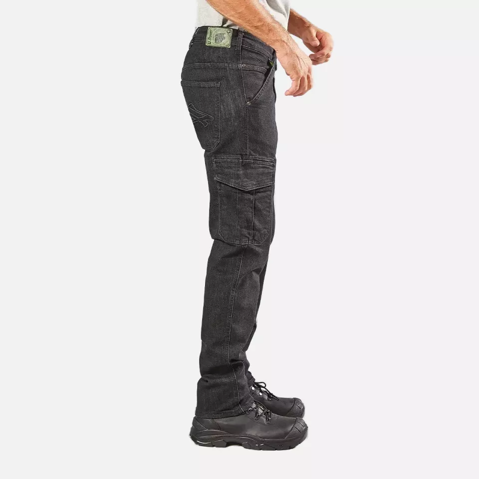 U-Power EX244BC, Tommi Black Carbon Jeans, image 5, gallery thumbnail