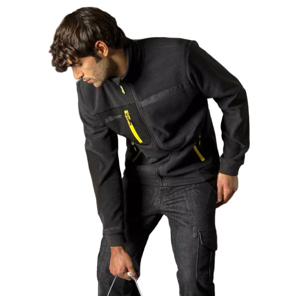 U-Power FU225BC, Venus Black Carbon Fleecejacke, image 6, gallery thumbnail