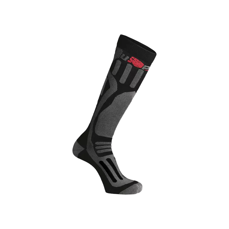U-Power SK102BC, Ice Black Carbon Knee Sock, image 1, gallery thumbnail
