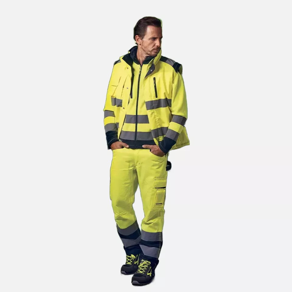 U-Power HL159YF, Prime Yellow Fluo Work Vest, image 5, gallery thumbnail