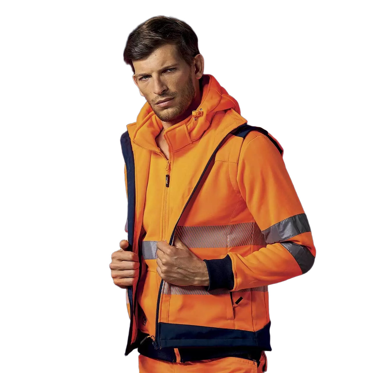 U-Power HL173OF, Dany Orange Fluo Work Vest, image 7